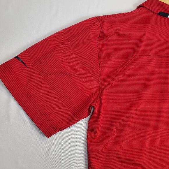 Tampa Bay Buccaneers Red NFL Men's Nike Dri-Fit Short Sleeve Polo Size Medium - Picture 10 of 15